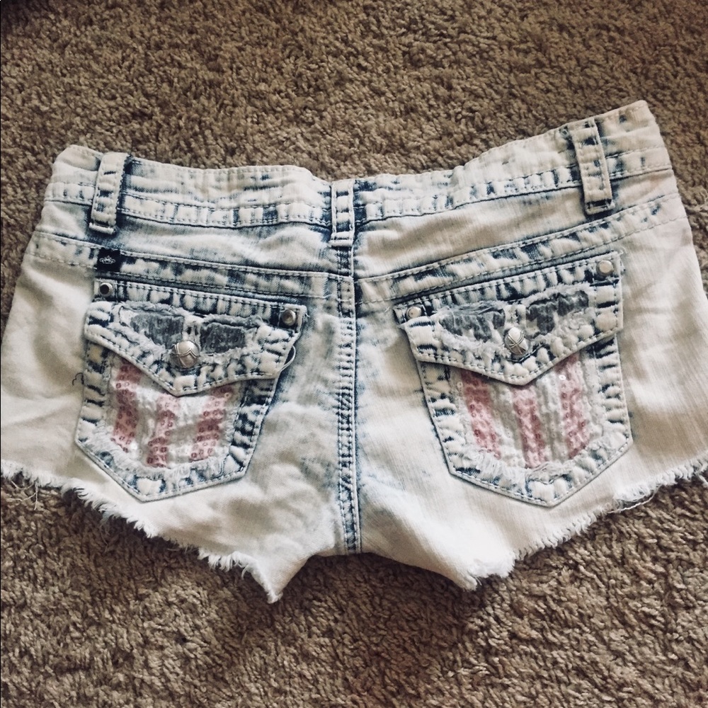 Almost Famous American flag shorts